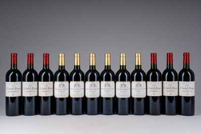 2006-2007 Clos Sainte Anne, Ch&acirc;teau Mazeyres en Le Seuil de Mazeyres, Pomerol, 24 flessen