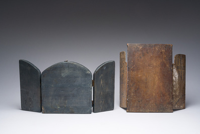 Four various orthodox composite icons, a.o. Russia and Hungary, 19th/20th C.