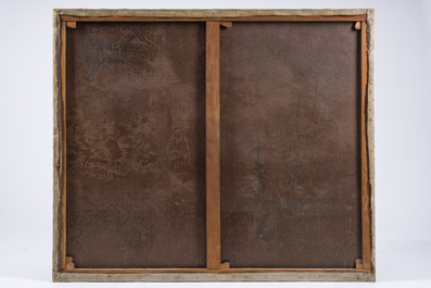 Carl (Charles) Frederik Meyer-Lesaar (1884-1941): Le vieux couple pr&egrave;s du feu, dat&eacute; 1908