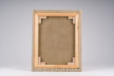 Cusco School, Peru: Madonna with Child, oil on canvas, 18th C.