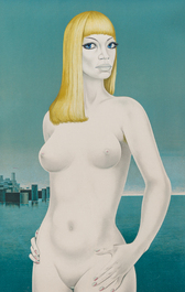 F&eacute;lix Labisse (1905-1982): Two colour lithographs, ed. 7/150 and 18/180