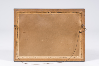 Jules De Bruycker (1870-1945): 'Place Pharailde Gand' (The Veerleplein), etching, [1906]