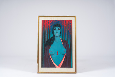 F&eacute;lix Labisse (1905-1982): Two colour lithographs, ed. 7/150 and 18/180