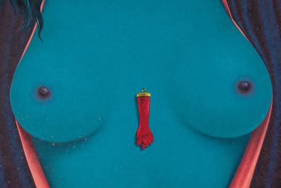 F&eacute;lix Labisse (1905-1982): Two colour lithographs, ed. 7/150 and 18/180