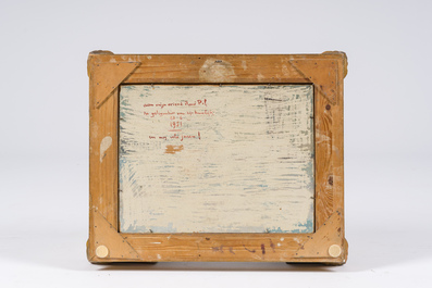 Karel Van Lerberghe (1889-1953): Drie diverse landschappen, olie op board, &eacute;&eacute;n gedateerd (19)41