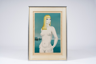 F&eacute;lix Labisse (1905-1982): Two colour lithographs, ed. 7/150 and 18/180