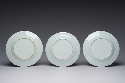 A varied collection of Chinese famille rose and Imari style export porcelain, Qianlong