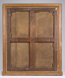 Flemish school, follower of Hendrick Goltzius (1558-1617): The circumcision of Christ, oil on canvas, 17th C.