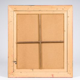 Maurice de Vries (1910-1994): Masquerade, oil on board