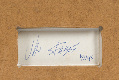 Jan Fabre (1958): Open your heart wide to the body of life, cibachrome druk, ed. 19/45, [1991]