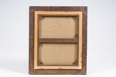 European school, follower of Rembrandt van Rijn (1606-1669): Portrait of a man in Oriental costume, oil on canvas, 19th C.