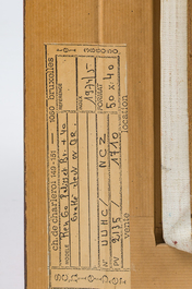 Jean Emile Oosterlynck (1915-1995): Marine, olie op doek