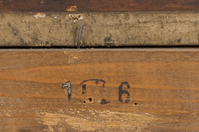 Flemish school, follower of Hendrick Goltzius (1558-1617): The circumcision of Christ, oil on canvas, 17th C.