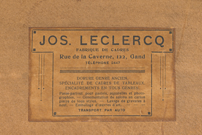 Albert Servaes (1883-1966): Kruisiging, gemengde techniek op papier, gedateerd 1928