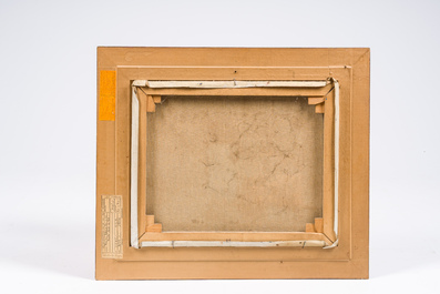 Jean Emile Oosterlynck (1915-1995): Marine, olie op doek