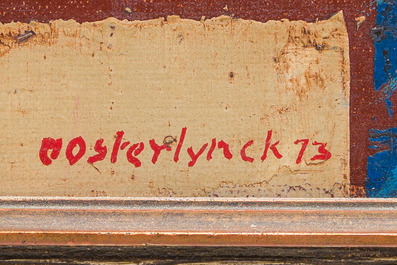 Jean Emile Oosterlynck (1915-1995): Marine, olie op doek