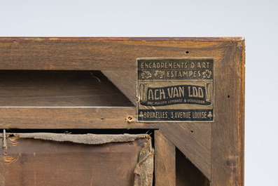 Paul Jean Clays (1817-1900, &agrave; la mani&egrave;re de): Marine, huile sur toile, dat&eacute; 1878