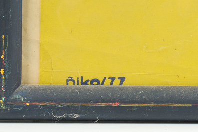 Antonio P&eacute;rez Gonz&aacute;lez (1961): Colour poster for the movie Maputo: Meridiano Vivio, dated (19)77