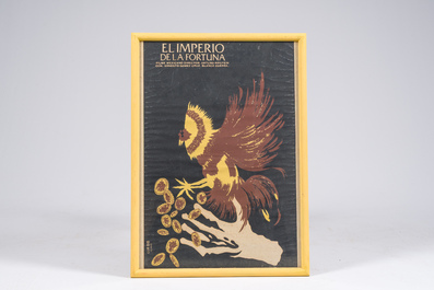 Cuban school: Colour poster for the Mexican movie El imperio de la fortuna, dated (19)88