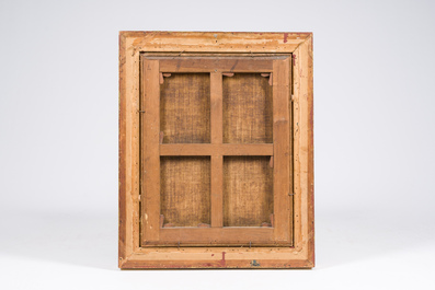 French School: Africa, oil on canvas, 18th C.