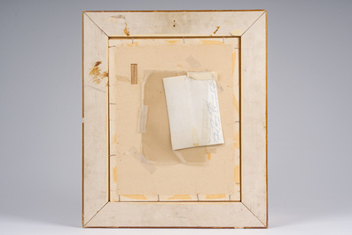 Frits Van den Berghe (1883-1939): Study of a peasant's head, print, probably dated December (19)11