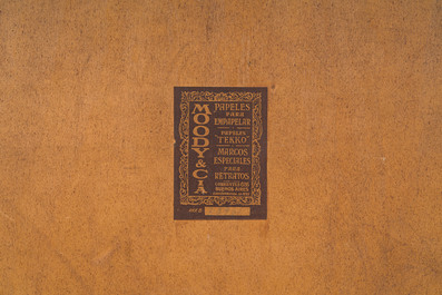 Jules De Bruycker (1870-1945): 'La Cath&eacute;drale de Bourges', etching, 1st state, dated 1929