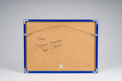 Koen Scherpereel (1961-1997): Acht diverse werken, aquarel op papier, gedateerd (19)94