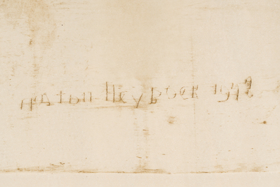 Anton Heyboer (1924-2005): Untitled, etching, dated 1978/79