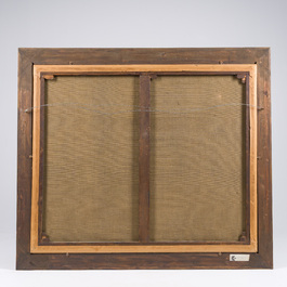 Joseph Geirnaert (1790-1859): Deux int&eacute;rieurs et un discours public, huile sur toile, dat&eacute;s 1830/1831, avec quatre lithographies ajout&eacute;es