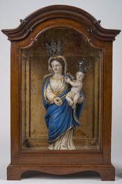 A varied collection of catholic devotional objects, 18th/20th C.