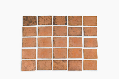 Cornelius de Boudt (1660-ca. 1738): Twenty-four copper etching plates with scenes from the life of Franciscus Xaverius