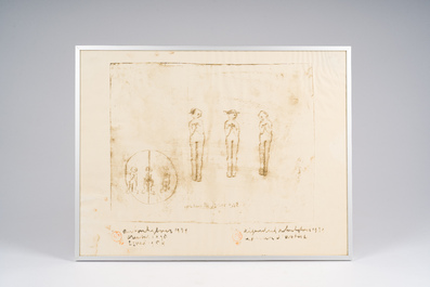 Anton Heyboer (1924-2005): Untitled, etching, dated 1978/79