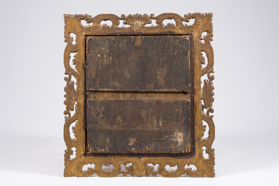 Italian school: The Holy Family with John the Baptist, oil on panel, 16th C.