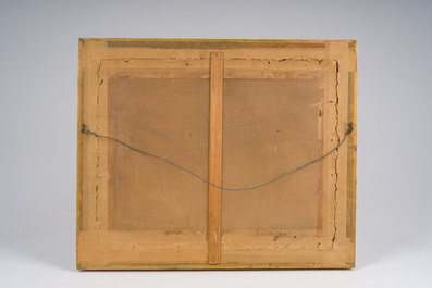 Two framed collections of medals and awards won in Belgian sports and baking competitions, 20th C.