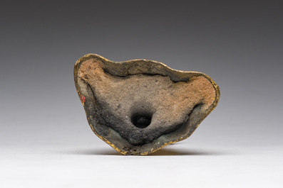 A Thai gilt bronze figure of Buddha seated on the Naga throne, Rattanakosin, 19th C.