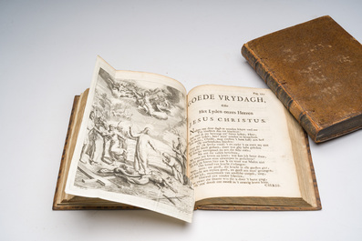 Mattheus Brouerius van Nidek (1677-1743): 'Rym-oeffeningen van Jeremias de Decker', Amsterdam, 1726, 2 vols.