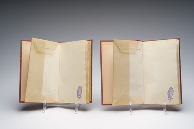 Sylvain Sauvage (1888-1948): 'Une aventure de Casanova. Histoire compl&egrave;te de ses amours...', Paris, 1926, 2 vol.