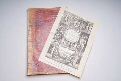 Antonius Sanderus (1586-1664): 'Flandria Illustrata sive descriptio comitatus istius...', s.l., s.d.