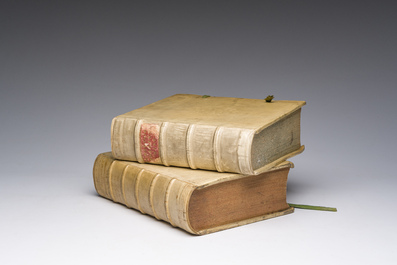 Two different publications,  Du Pin and Matthiae, 17th C.