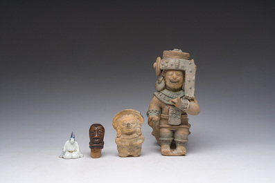 A varied collection of works of art, a.o. Africa and South America, 20th C. and older