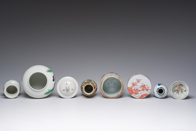 Een diverse collectie Chinees en Japans porselein, Kangxi en later