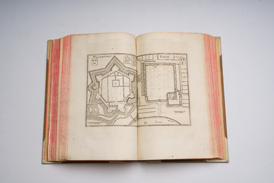 Matthaeus Merian (1593-1650) and Martin Zeiler (1589-1661): 'Topographia Germaniae Inferioris...', Frankfurt, Caspar Merian, ca. 1680