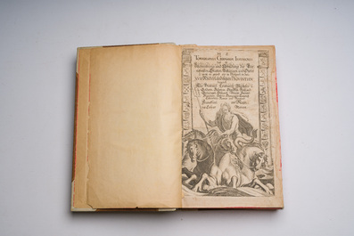 Matthaeus Merian (1593-1650) and Martin Zeiler (1589-1661): 'Topographia Germaniae Inferioris...', Frankfurt, Caspar Merian, ca. 1680