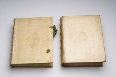 Two different publications,  Du Pin and Matthiae, 17th C.