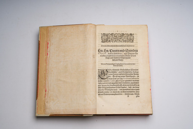 Matthaeus Merian (1593-1650) and Martin Zeiler (1589-1661): 'Topographia Germaniae Inferioris...', Frankfurt, Caspar Merian, ca. 1680