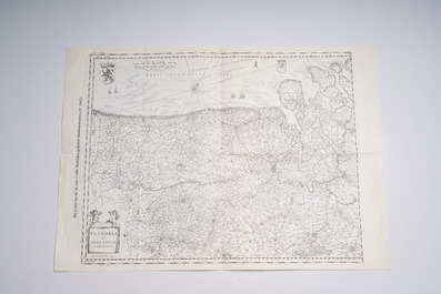 Antonius Sanderus (1586-1664): 'Flandria Illustrata sive descriptio comitatus istius...', s.l., s.d.