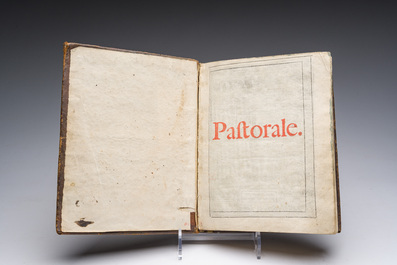 Joannes Hauchin (1527-1589): 'Pastorale, canones et ritus ecclesiasticos,...', Antwerp, Plantin press, ex officina Christophori Plantini, 1589