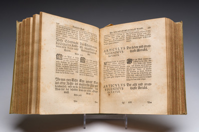 Jakob Friedrich Ludovici (1671-1723): 'Sachsen-Spiegel oder das S&auml;chsische Land-Recht', Halle, Waisenhaus, 1720