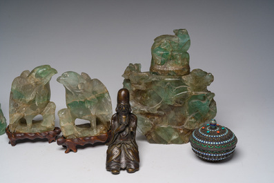 A varied collection of Asian works of art, China, Japan and Tibet, 19th/20th C.