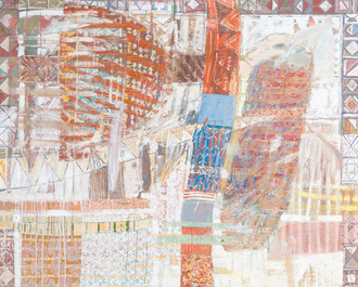 Janus Glowacki (1959): Diptych, oil on canvas, dated 1995